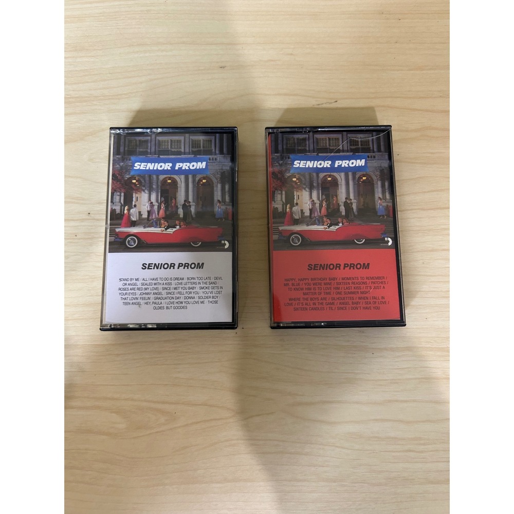 Senior Prom Various Artists 2-Cassette Tape Set‎ 1987 Warner Special Products